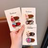Red Children'S Cartoon Hairpin Versatile Cute Sweet Letter Bangs Clip Side Clip Hair Accessories