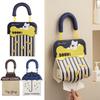 Hanging Tissue Dispenser PU Leather Face Towel Organizer New Tissue Holder  Bathroom Use