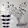 Halloween Decoration 3D Black PVC Bat Halloween Party DIY Decor Wall Sticker Bar Room Halloween Party Scary Decos Props