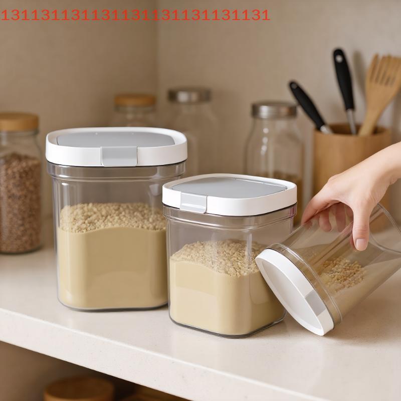 800/1300/1800 ml Luftdichter Milchpulverbehälter Milchaufbewahrungsbehälter Milchpulveraufbewahrungsbox Lebensmittelaufbewahrung mit Löffel