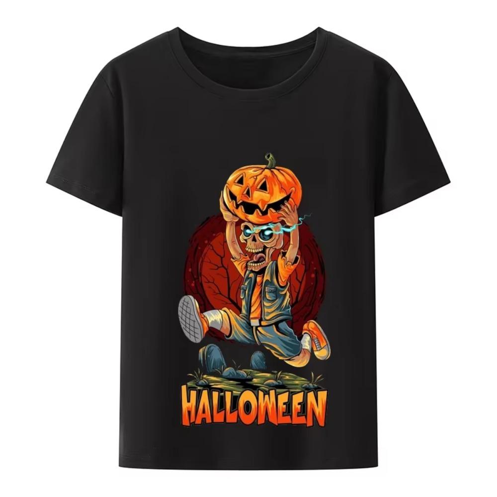 Vintage Helloween Dýně Koncertní kapela Pánské Letní Krátký rukáv Ležérní Trička SX- 4xl L454