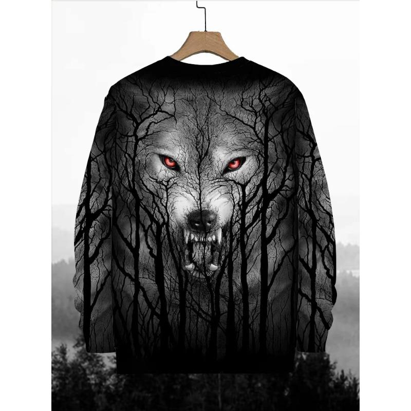 

Распродажа 3D-принтованная мужская футболка с рисунком льва, повседневная удобная футболка с длинным рукавом, унисекс, модная осенняя футболка унисекс, одежда 5XL