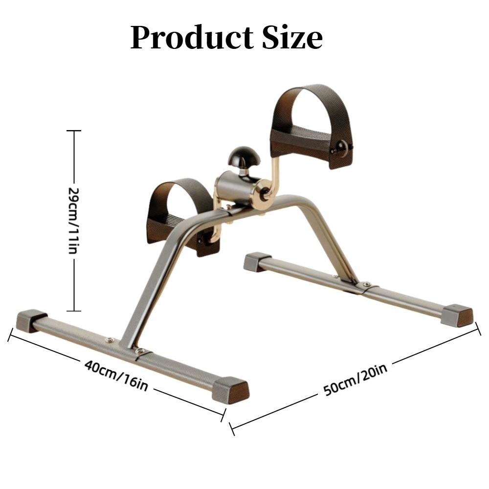 Lightweight Exercise Bike Mini Fitness Stepper Leg Beauty Machine  For Leg Arm Exercise