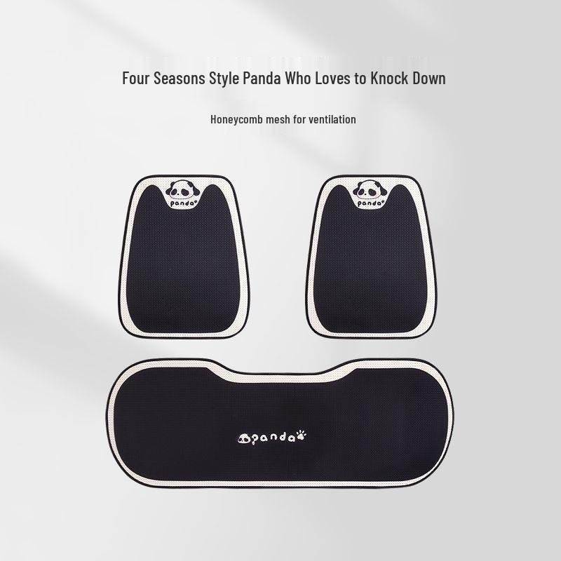 Universal Ladies' Car Seat Cushion: All-Season, Breathable Half-Cover for Spring and Summer
