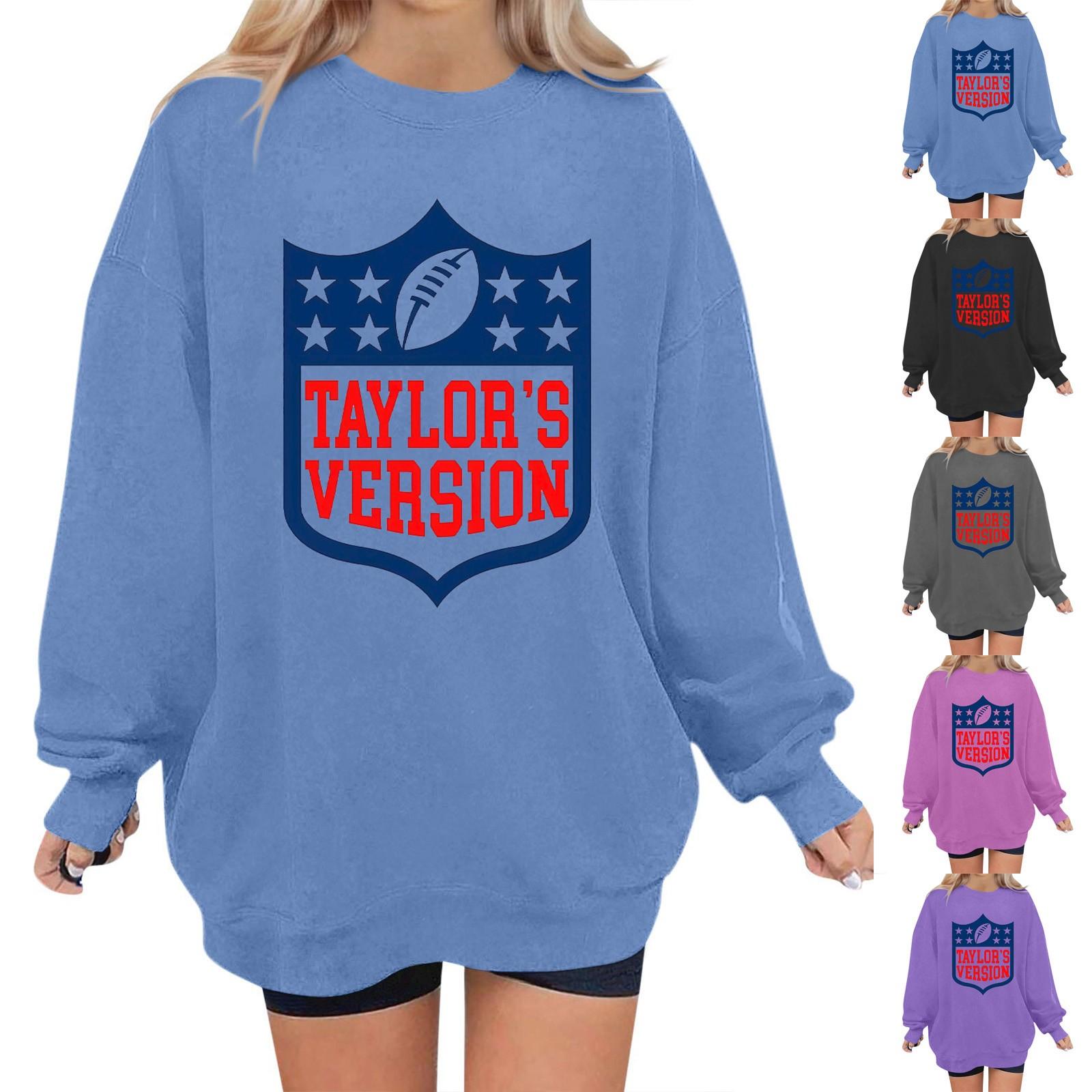 

Женские буквы, круглые шейные платки с принтом, модные универсальные свободные топы с длинными рукавами