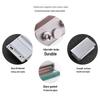 Rongyu Black Magnetic Double Glass Door Catch