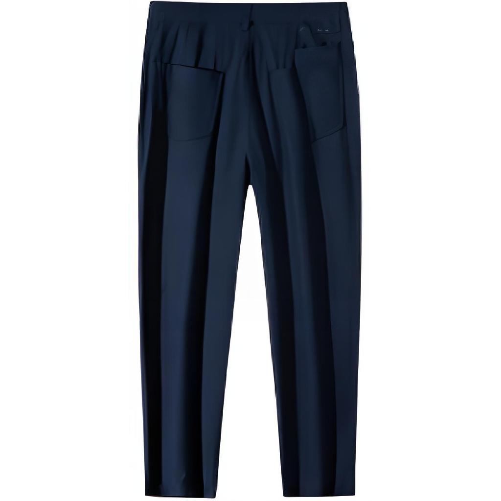 Anta All-Weather Series Mid-Rise High-Stretch Quick-Dry Knitted Sports Pants Men Bottoms Midnight-Blue 152430306-1