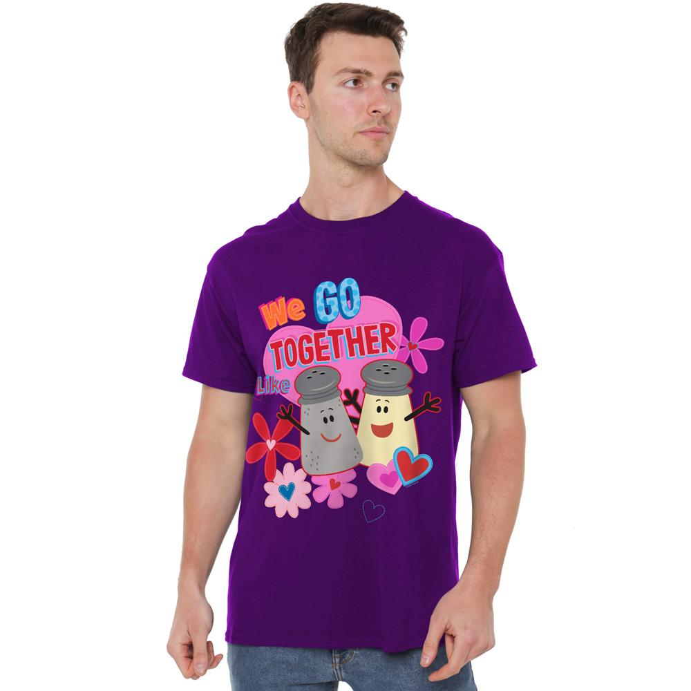 Blue´s Clues & You! Mens Salt And Pepper T-Shirt