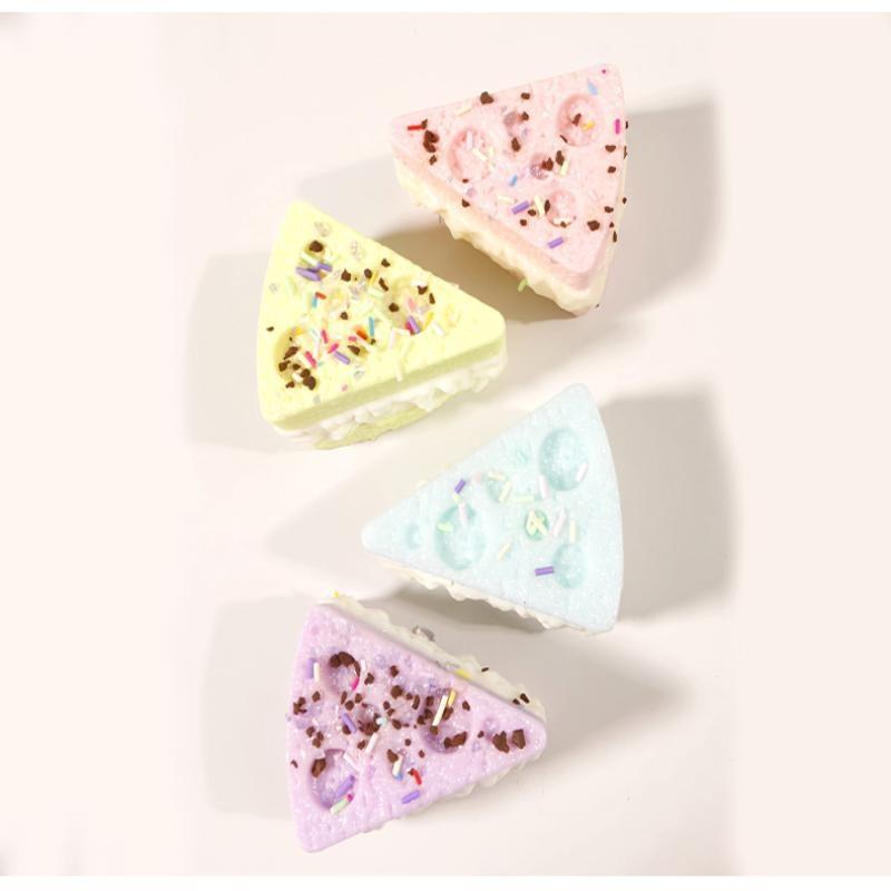 Süßes kuchenförmiges Squishy Fidget Toy Weich Langsam aufsteigend Pastell-Macaron-Farben Zur Stressbewältigung Zuhause Büro Kinder Spiel