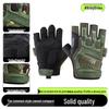 Men's Full-Finger Outdoor Tactical Gloves - Cut-Resistant, Wear-Resistant for Motorcycle Riding & Combat