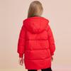 Kids' Unisex Mid-Length Padded Winter Jacket