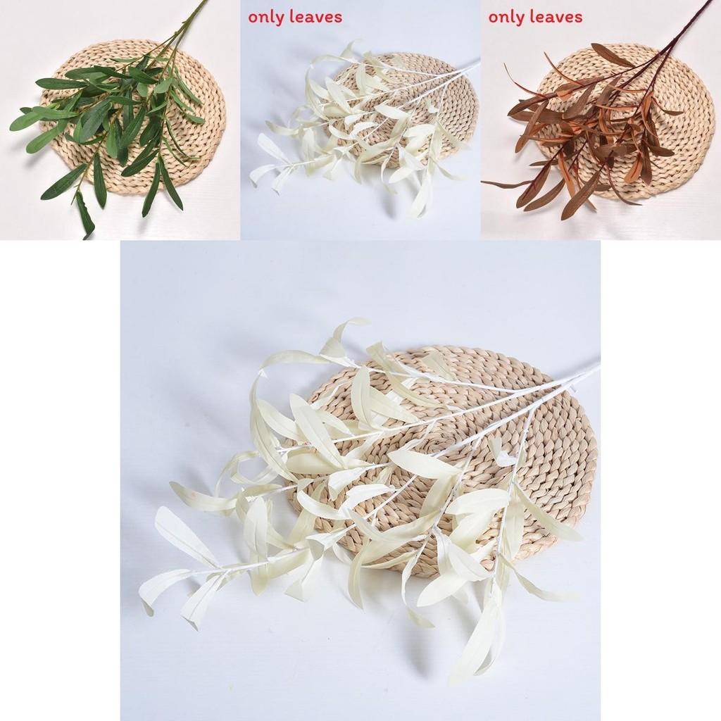 Luxuriöse Olivenblatt-Kunstpflanze mit handgefertigter Technik für Hochzeits-, Hotel- und Hausdekoration