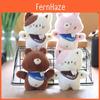 Sweet Plush Cat Keychain Soft Stuffed Animal Toy Cute Bag Decoration