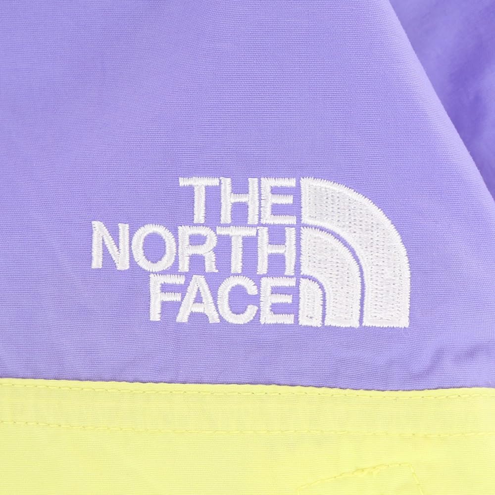 The North Face Baby Compact UV Optic Size 80 Jacket, Unisex, Water-Repellent, Protection, Lightweight, Violet/Lemon Yellow,