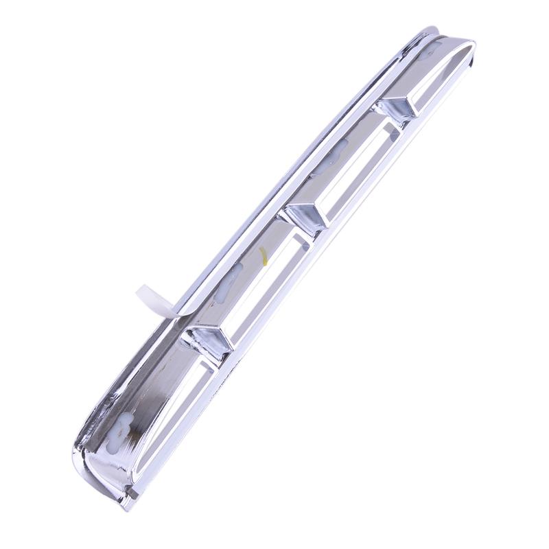 Chrome Style Car Headlight Lamp Air Inlet Cover Trim Decoration Fit For Hyundai Santa Fe