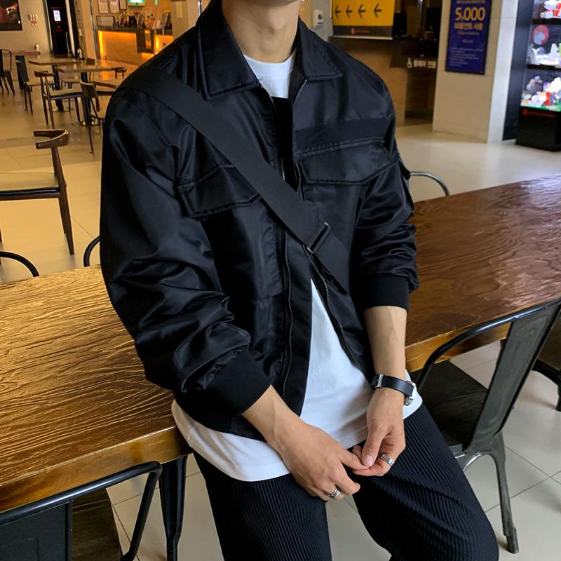 Jacket Men's New Pilot Uniform Jacket Korean Style Loose Casual Baseball Uniform