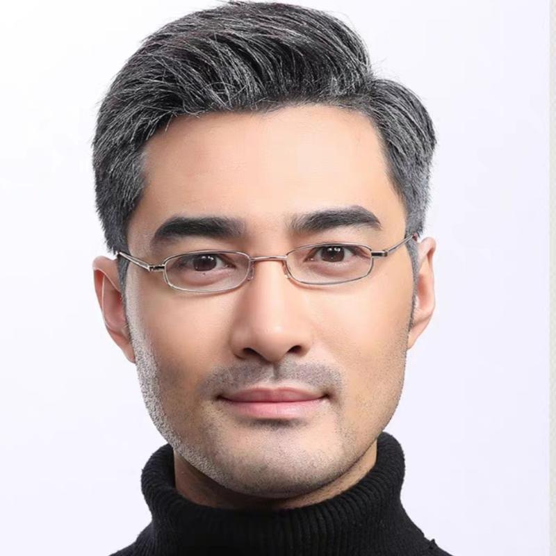 Ultralette Sammenleggbare Lesebriller Kvinner Menn Klassiske Presbyopi Briller Pen Tube Etui Unisex Retro Langsynthetsbriller