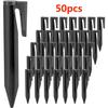 50/100/200pcs Garden Lawn Mower Pegs Environment-friendly Plastic Ground Pegs Laying Boundary Cables Robotic Lawn Mower Tools