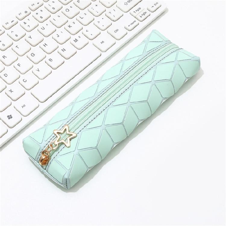 Waterproof Pencil Case Leather Pencil Bag Light Weight Foldable Pen Organiser For Markers Highlighters And Art Supplies