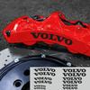 Personalized Modification Decorative Sticker Car Sticker Brake Caliper Sticker LabelFor EX90 V60 V40 XC90 S60 XC60 V50 V70