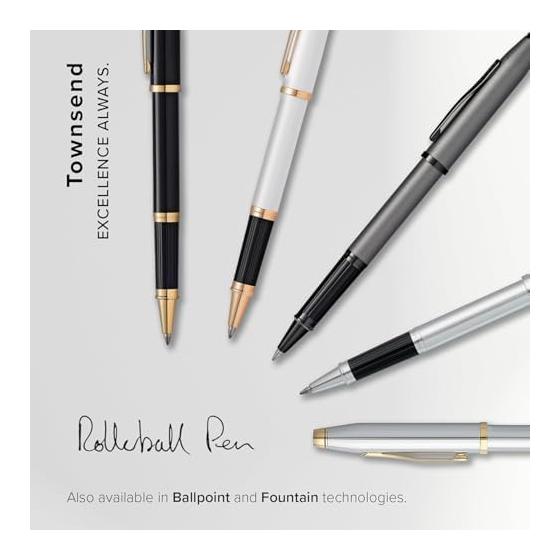 CROSS Townsend Chrome Rollerball Pen 535