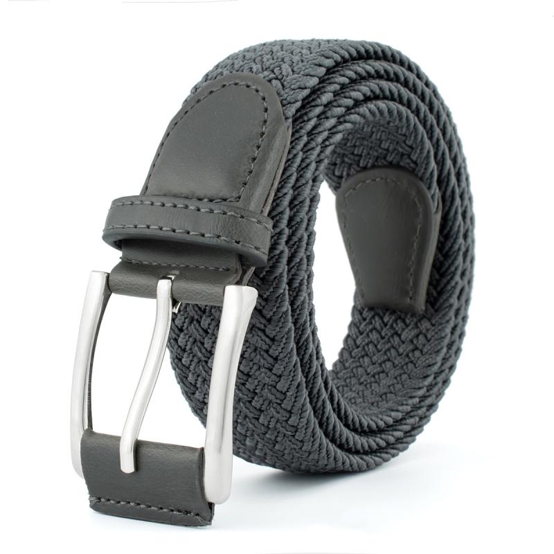 

Versatile Denim Belt For Men Women Stretch Woven Braided Belt Junior Casual Jeans Pants Golf Belt Canvas Belt as the picture