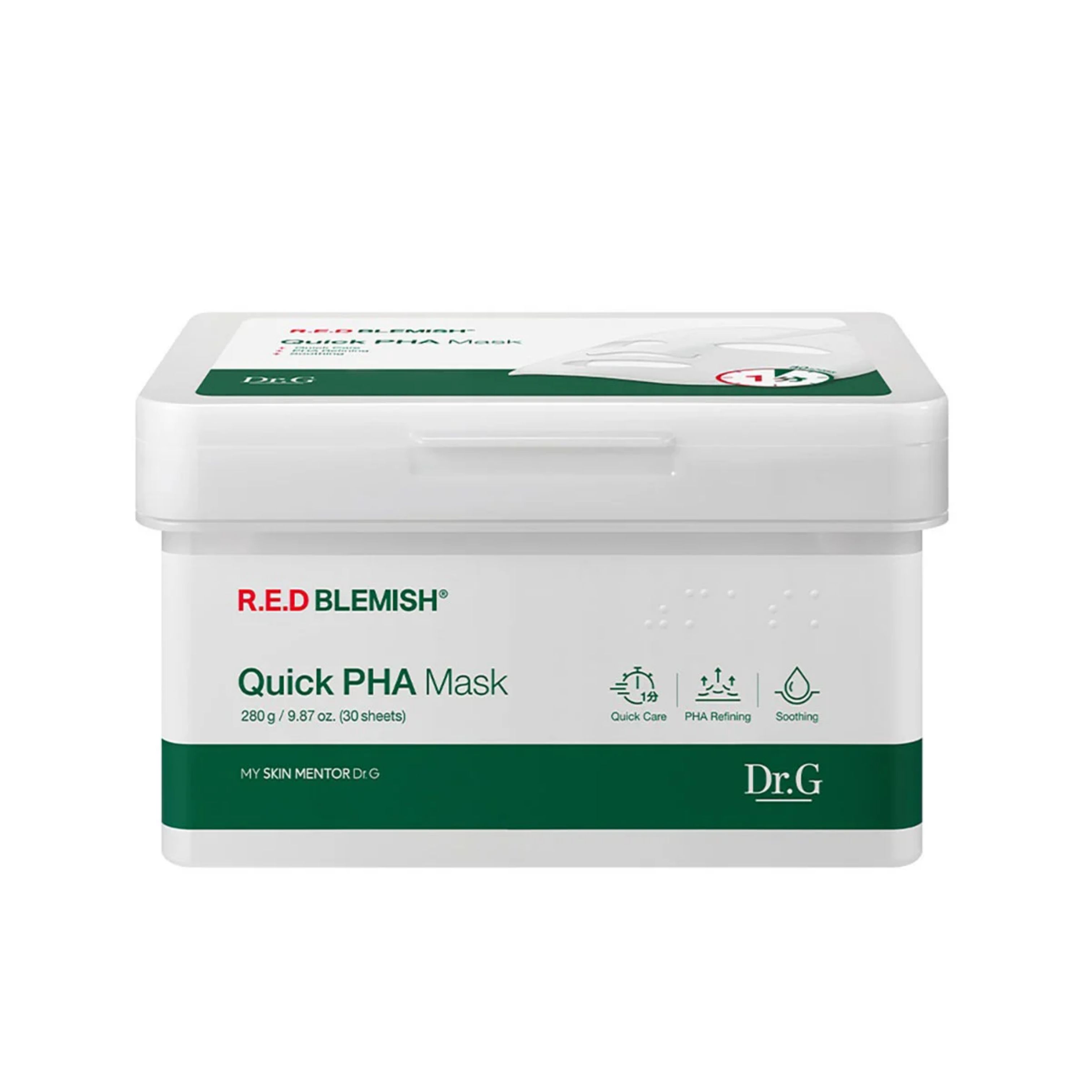 Dr.G Red Blemish Quick PHA Mask 30ct x 2