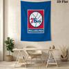 Sixers Basketball Team Logo Threepiece Set 1 Duvet Cover 2 Pillowcase Without Core Christmas Birthday Gift Bedding Set