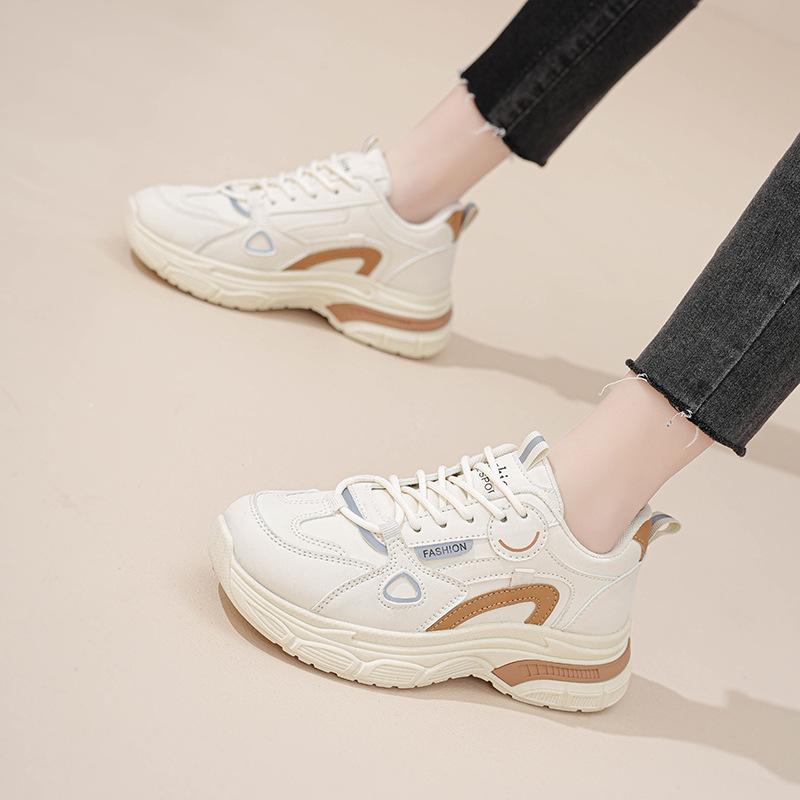 Spring new dad shoes ins student soft-soled sports casual shoes street shot E