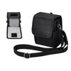 JJC Compact Camera for Fujifilm Canon PowerShot EOS Sony RX1R Nikon RICOH and Shoulder Bag with Crossbody Strap for and Outdoor Black Case/Pouch X-E5,