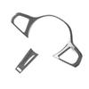 Car Steering Wheel Frame Sticker Trim For BMW 5 Series - Interior Accessories