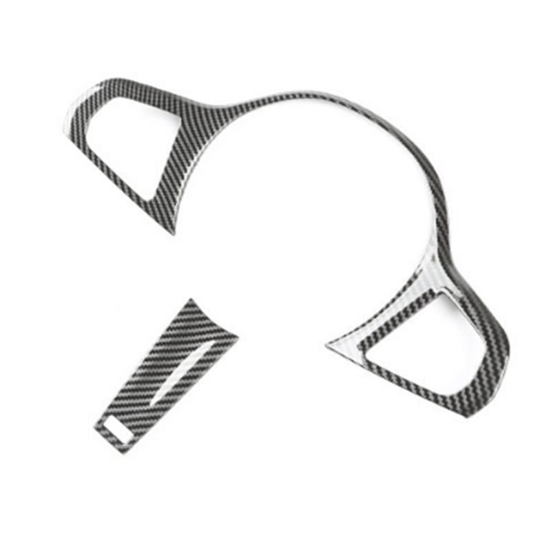 Car Steering Wheel Frame Sticker Trim For BMW 5 Series - Interior Accessories
