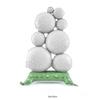 Palloncino in alluminio a forma di pila di calcio alto da terra Palloncino in foglio di alluminio standing Coppa del Mondo Palloncino in foglio di alluminio Coppa del Mondo Forniture per decorazioni per feste