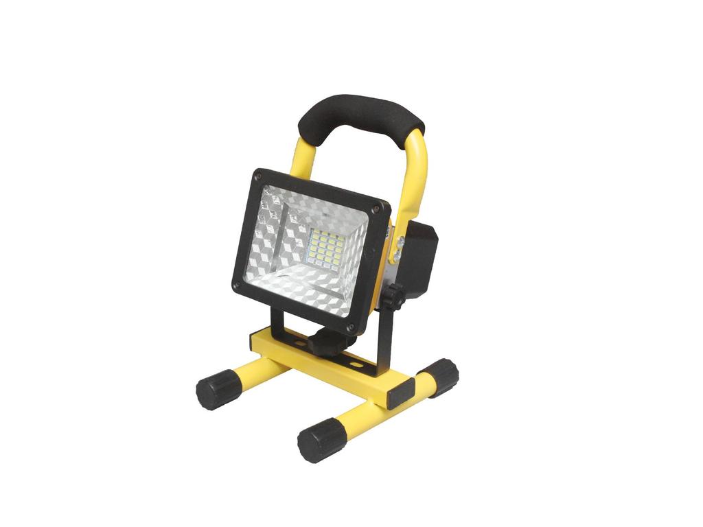 Portable LED Floodlight with Telescopic Stand for Emergency, Engineering, and Night Market Use.