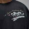 Jordan Sweatshirts Men's Black Crew Neck Moderate