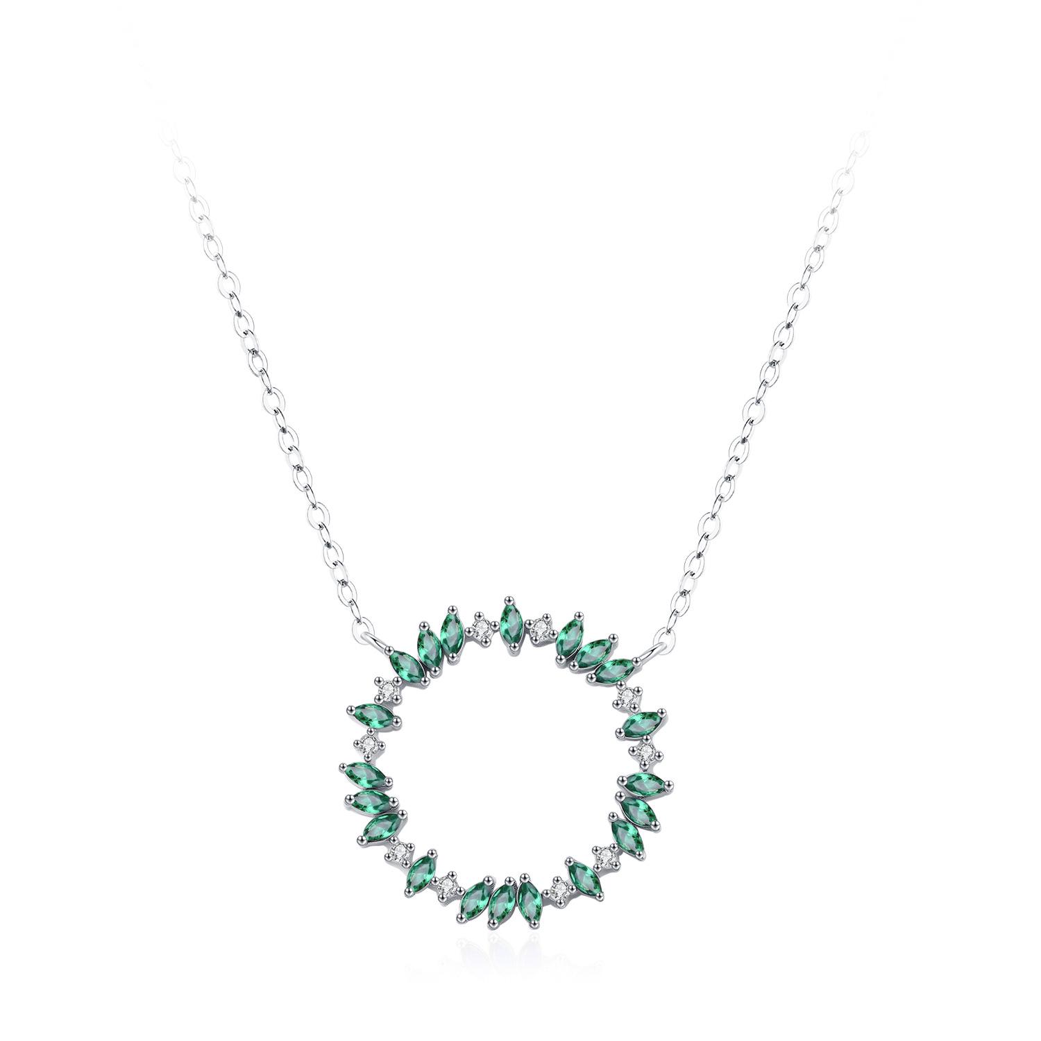 S925 Sterling Silver Sunflower Pendant Necklace - Women s Fashion, Forest-Inspired Hollow Design with Full Diamond Accents. S925 Silver