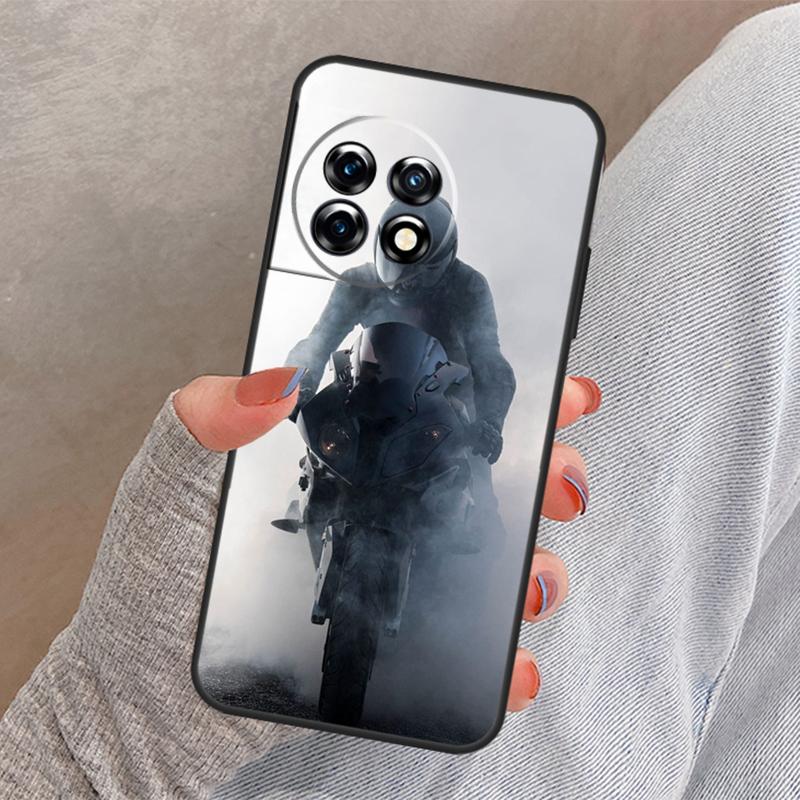 Fashion Motorcycle Man Cover For OnePlus 13R 13 12 12R 11 10 Pro 8T 10T OnePlus Nord 4 CE 2 3 Lite N10 N20 N30 Case