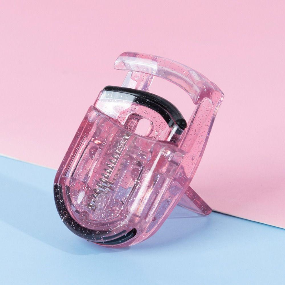 Professional ABS Eyelash Curler Multicolor Mini Eyelash Curling Clip Silicone False Eyelashes Auxiliary Cosmetic Tools