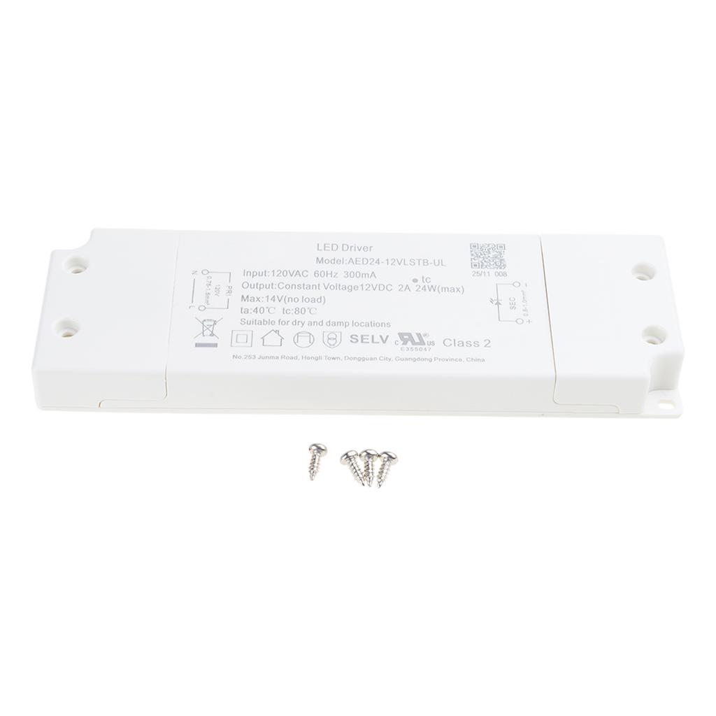 LED Driver Power Supply 24W LED Driver Power Supply Adapter Transformer Lighting Transformer For LED Ceiling Lights