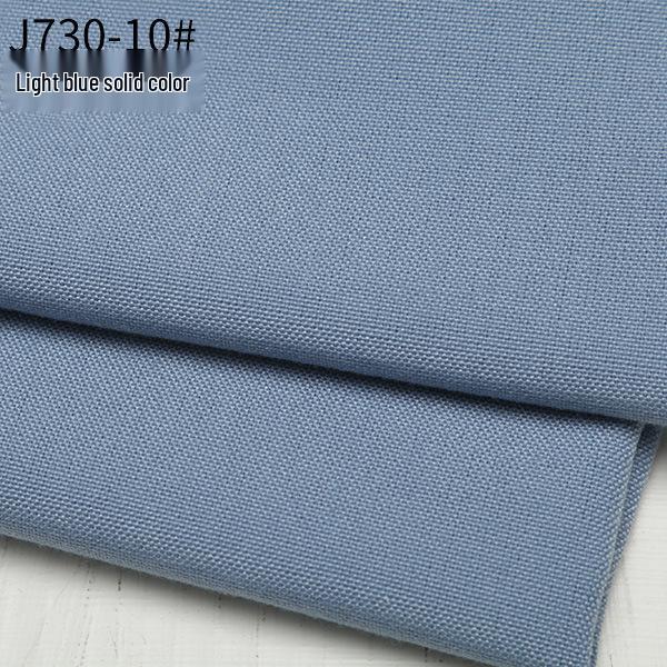 Plaid Cotton Linen Tablecloth and Cushion Fabric Set