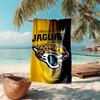 Proof Beach Towel with Jacksonville Jaguars Logo Pattern - Soft,absorbent,quick-drying,machine Washable - Perfect for Swimming,camping,bathing