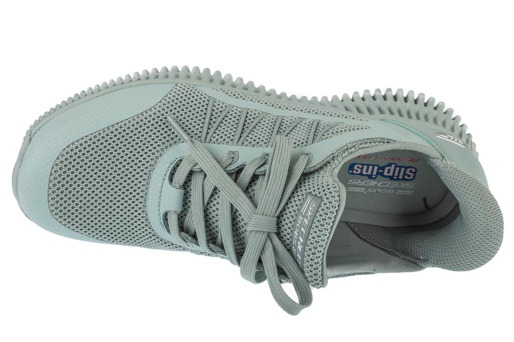 Skechers Slip-Ins: Bobs Geo Lite - Divine Pace, Womens Green Sneakers