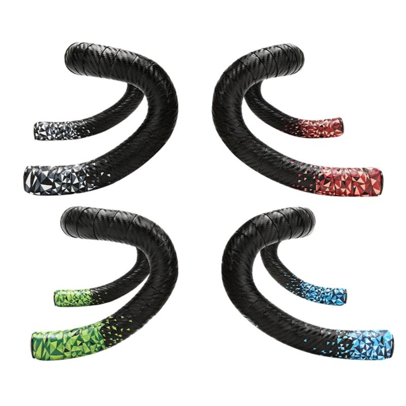 2pcs Road Bike Handlebars Tape Durability Handle Wrap Fashionable Bicycles Tape for Improved Control