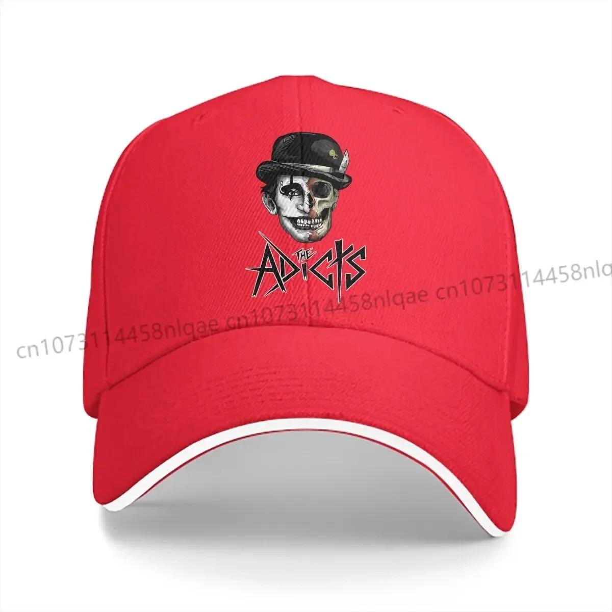 

The Adicts Multicolor Hat Peaked Womens Cap Personalized Visor Protection Hats one size