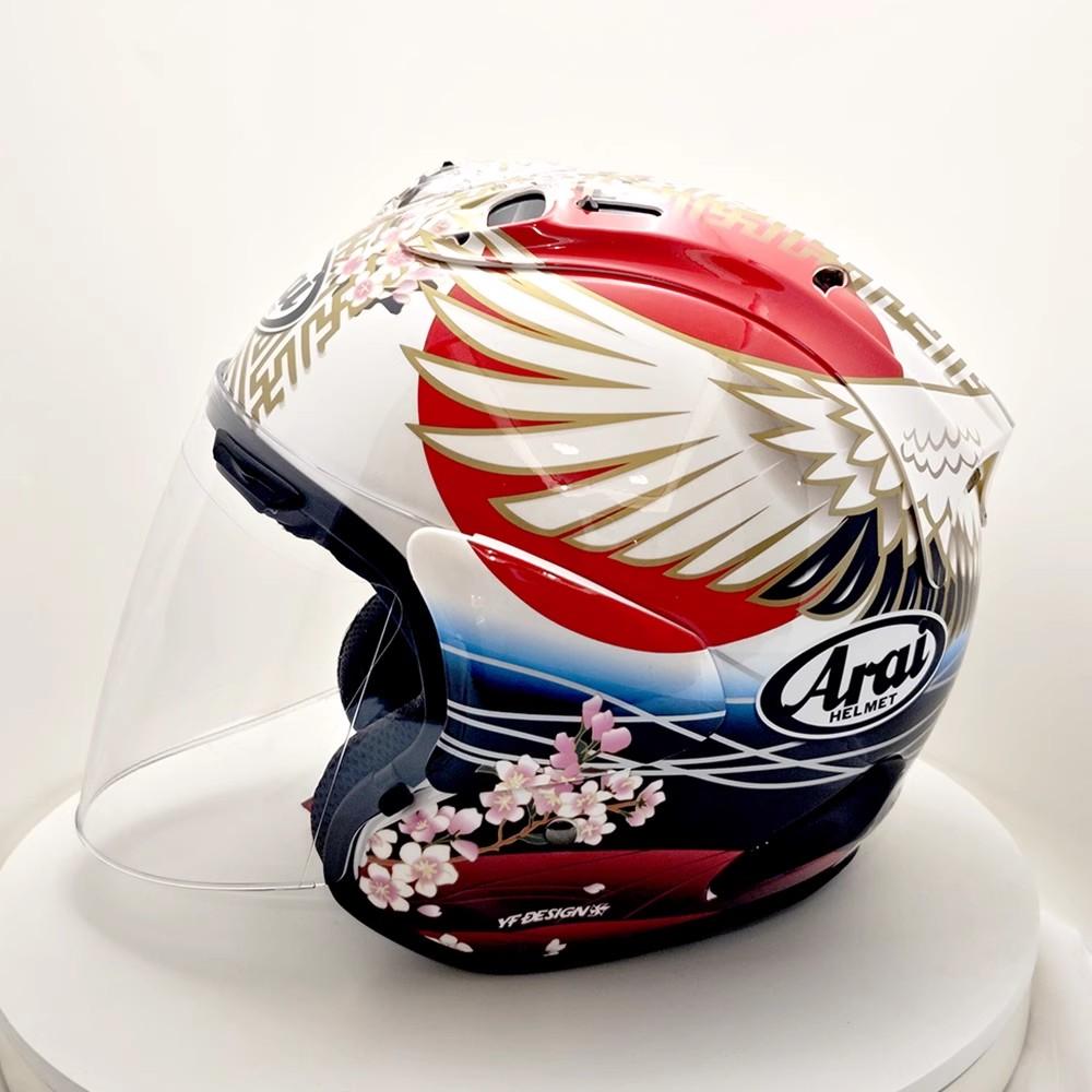 

VZ-RAM High Quality ABS Classic 3/4 Open Face Helmet,For Harley Motorcycle And Cruise Motorcycle Protection Helmets,Crane M