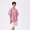New MLB New York Yankees Basic Collection SS25 T Shirt Unisex Pink 3ATSB1153-50PKP