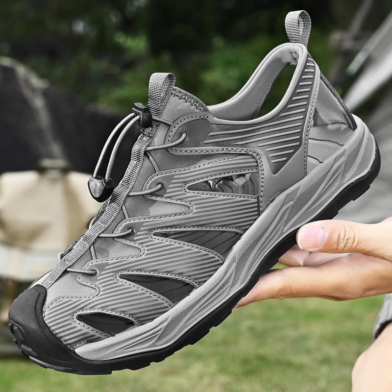Men's Wading Shoes Water Shoes Upstream Walking Breathable Fishing Beach Sandals Outdoor Hiking River Tracing Shoes