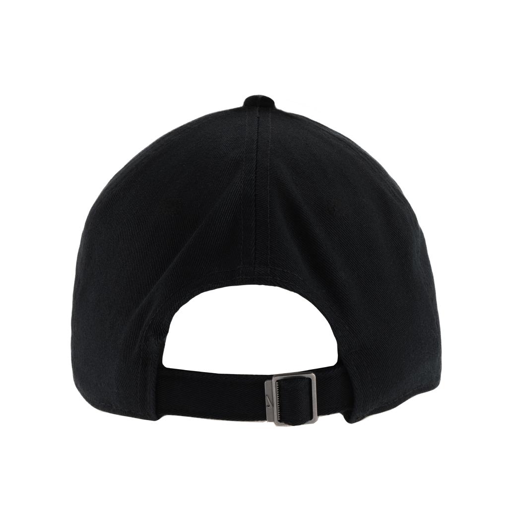 Nike Buchstaben Mikro-Logo Baumwoll-Baseballkappe Unisex Hüte Schwarz FB5368011