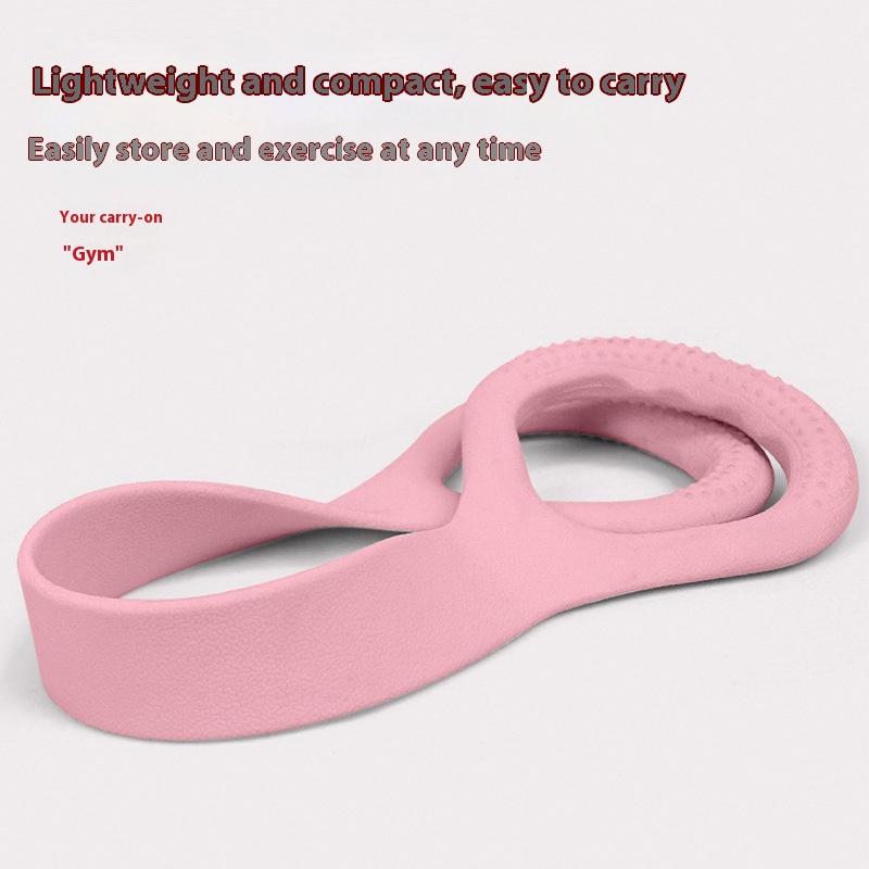 1/8-Shaped Resistance Band Posture Corrector Open Shoulders Stretch Back Home Gym Fitness Equipment Elastic Bands