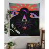 Abstract Futurism Wall Art Dark Colorful Colorful Tapestry Wall Hanging Bohemian Wall Tapestries Mandala Wall Art Decor